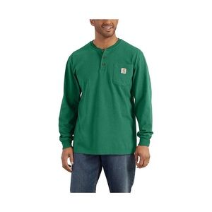 CARHARTT MEN'S WORKWEAR LONG SLEEVE
HENLEY - NORTH WOODS G2